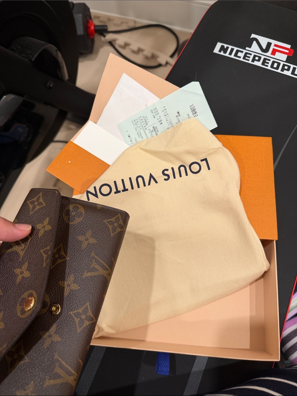 Louis Vuitton Brown Monogram Snap Continental Wallet - Picture 8 of 10
